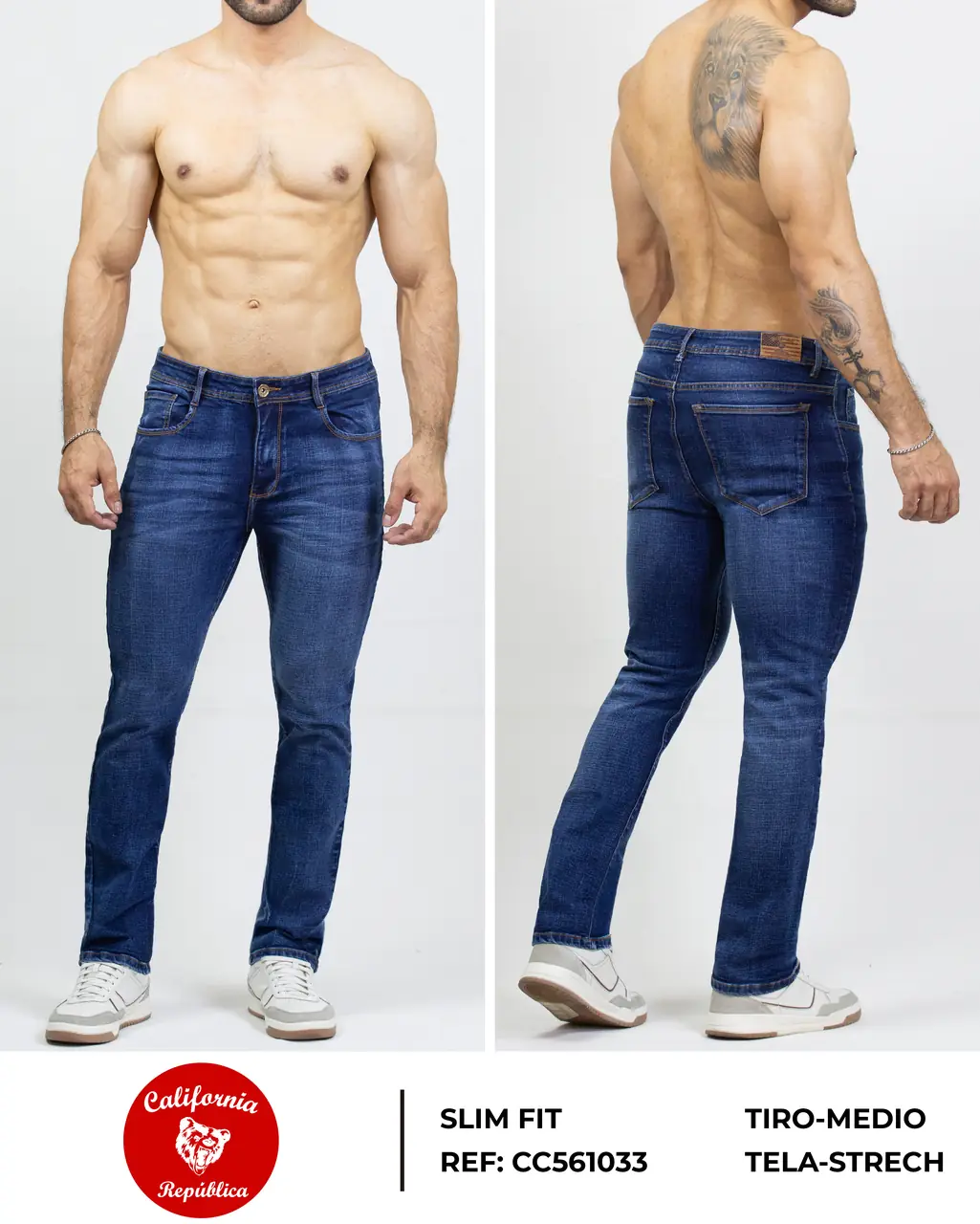 Slim fit California Caballero Ref. CC561033 - foto 1