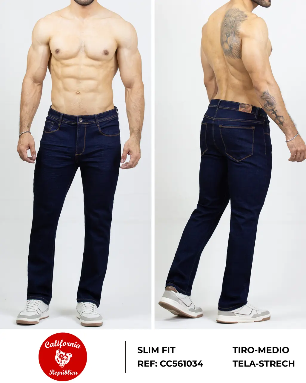 Slim fit California Caballero Ref. CC561034 - foto 1