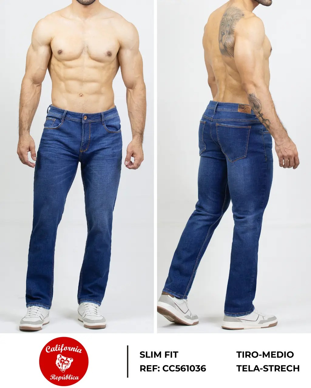 Slim fit California Caballero Ref. CC561036 - foto 1