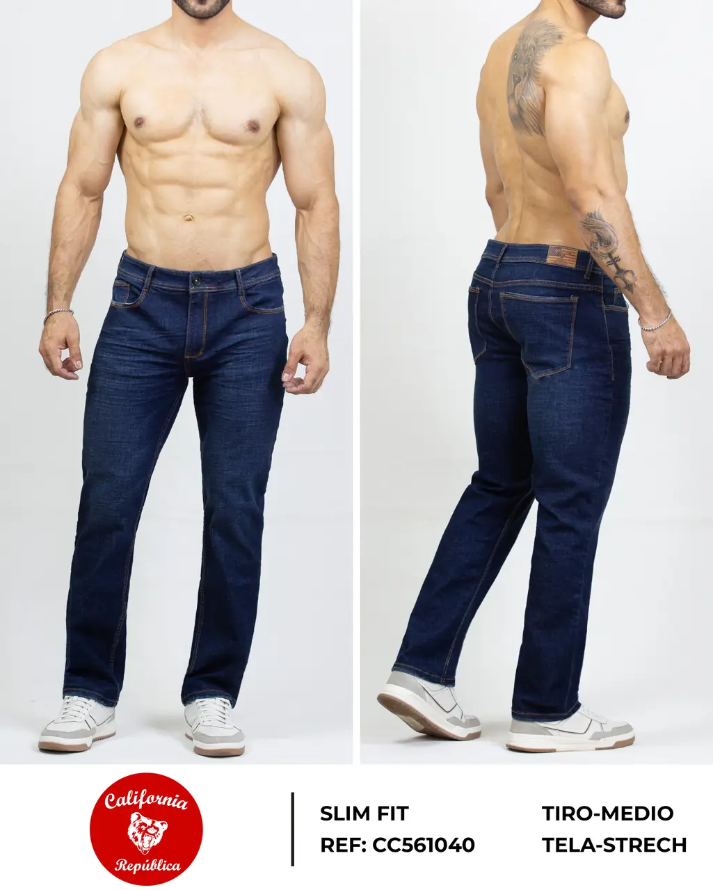 Slim fit California Caballero Ref. CC561040 - foto 1