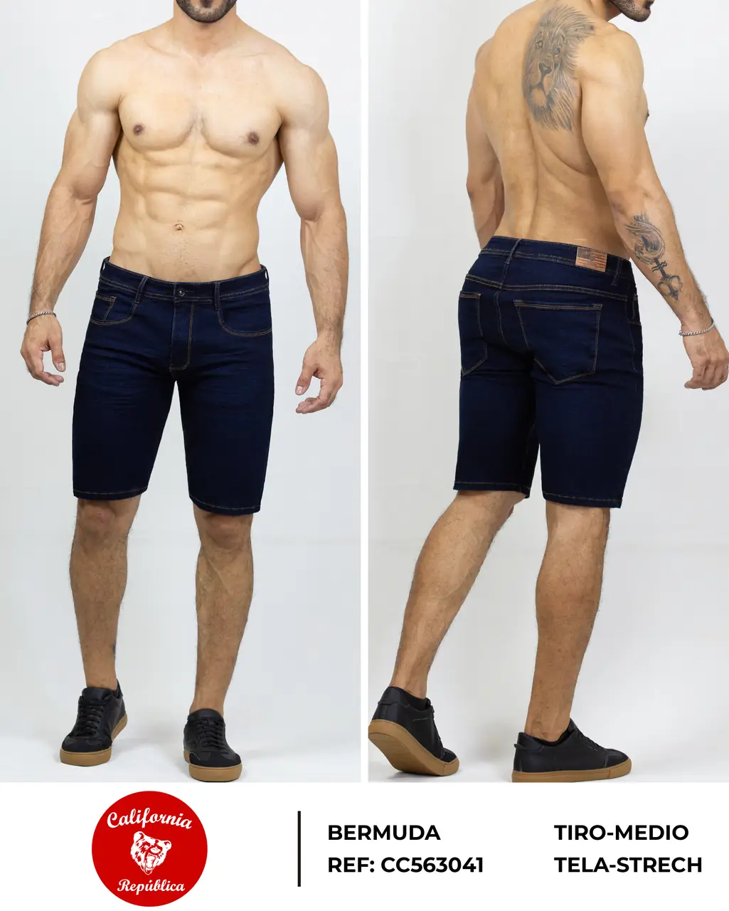 Bermuda wide leg California Caballero Ref. CC563041 - foto 1