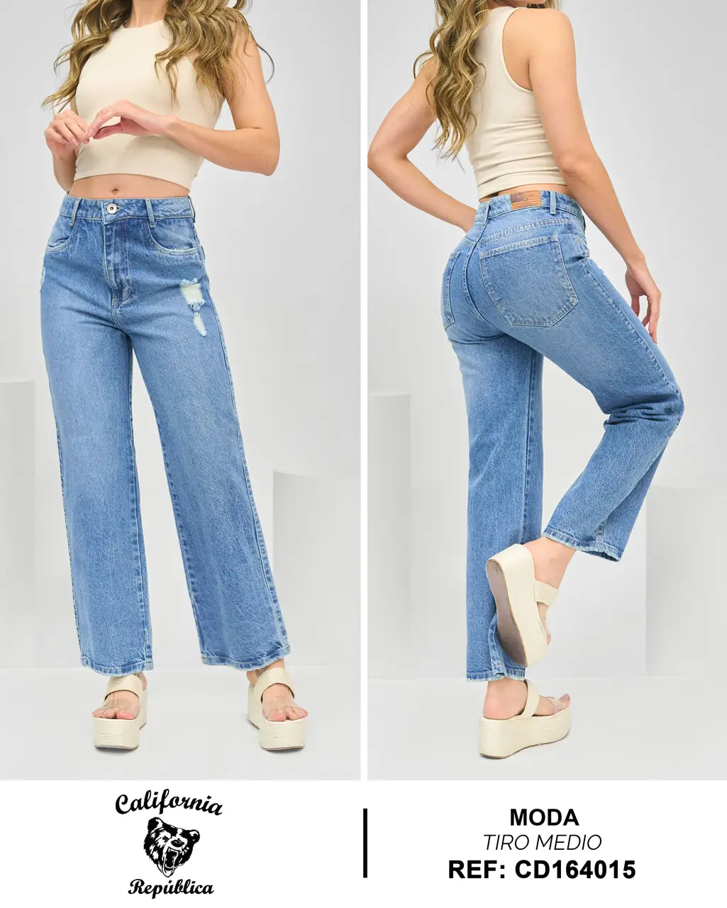 Wide leg California Dama Ref. CD164015 - foto 1