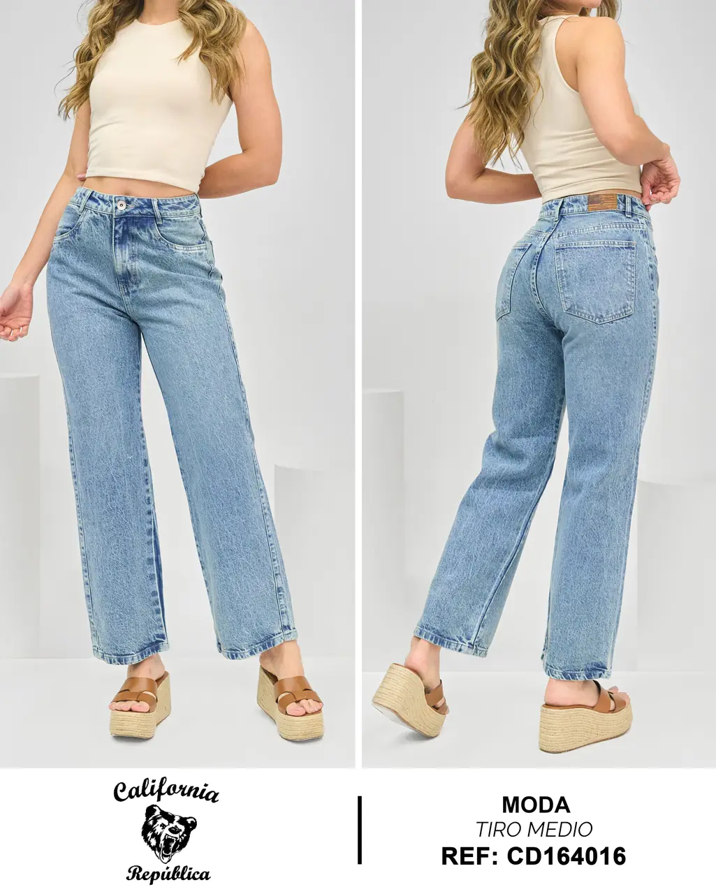 Wide leg California Dama Ref. CD164016 - foto 1
