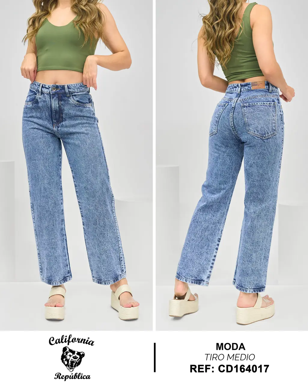 Wide leg California Dama Ref. CD164017 - foto 1