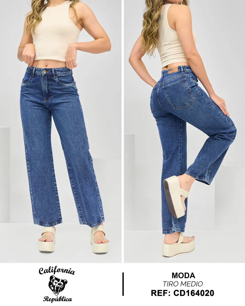 Wide leg California Dama Ref. CD164020 - foto 1