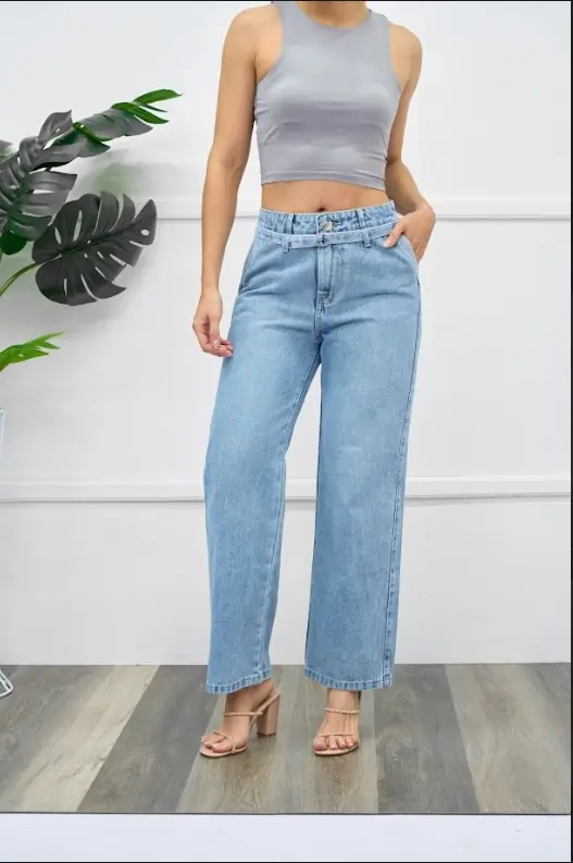 Wide leg Dhara Ref. DH0741-BR - foto 1