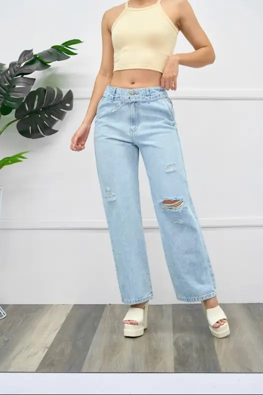 Wide leg Dhara Ref. DH0754-BR - foto 1