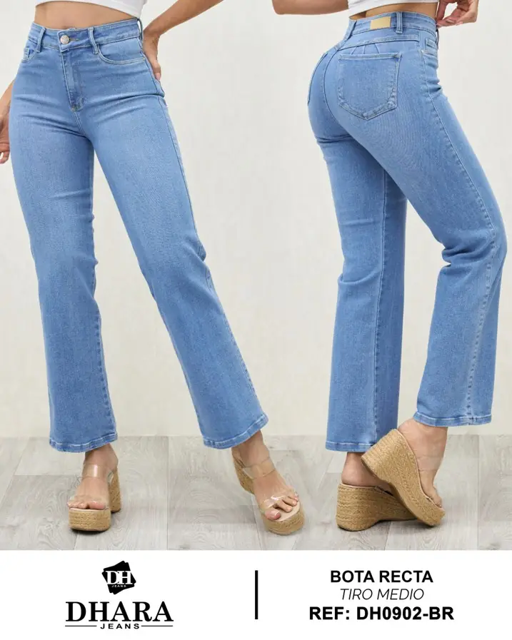 Wide leg Dhara Ref. DH0902-BR - foto 1