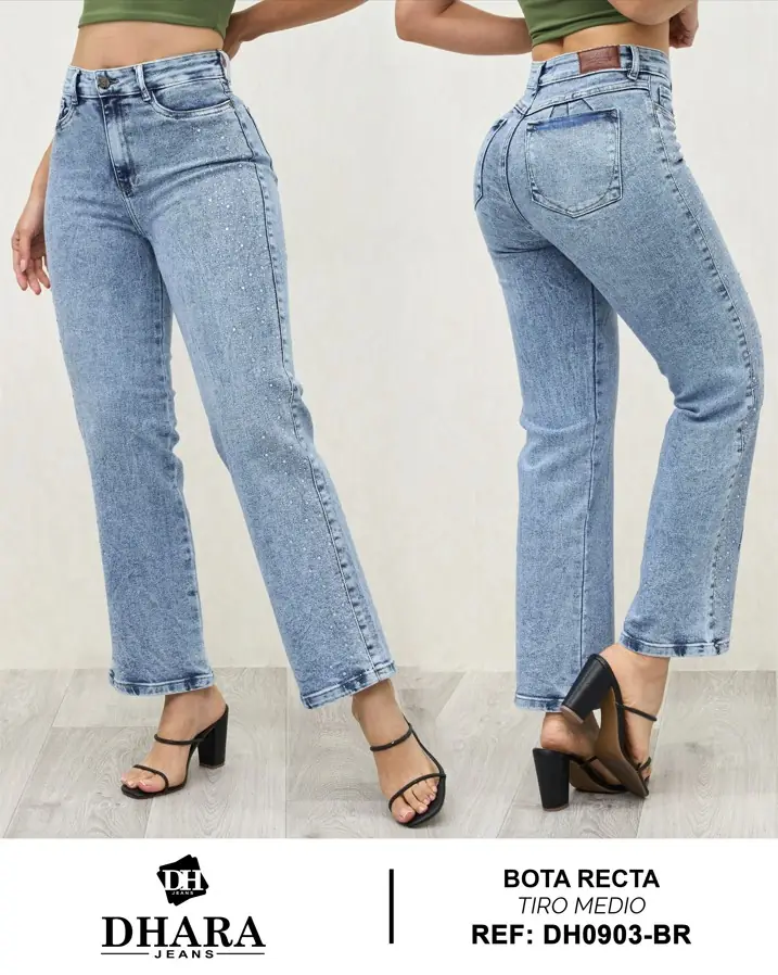 Wide leg Dhara Ref. DH0903-BR - foto 1