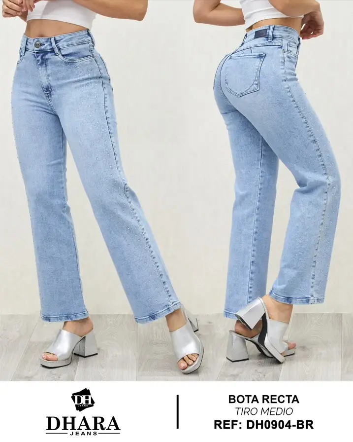 Wide leg Dhara Ref. DH0904-BR - foto 1
