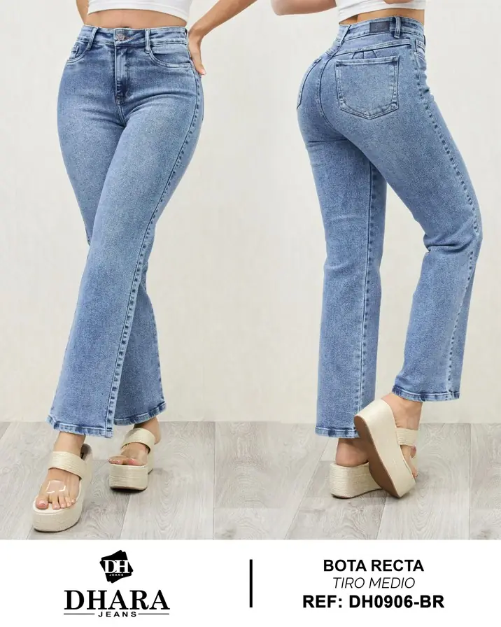 Wide leg Dhara Ref. DH0906-BR - foto 1
