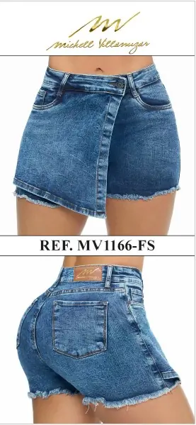 Falda short Michell Villamizar Ref. MV1166-FS - foto 1