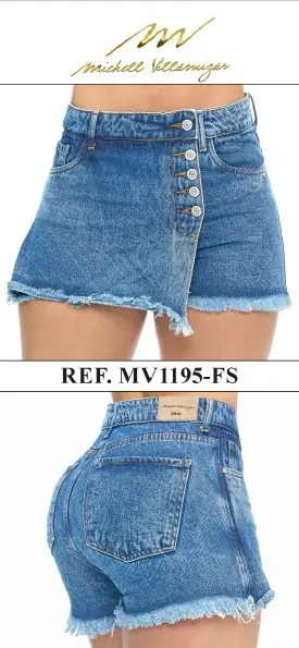 Falda short Michell Villamizar Ref. MV1195-FS - foto 1