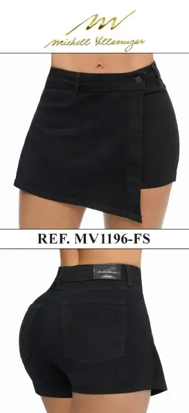 Falda short Michell Villamizar Ref. MV1196-FS - foto 1