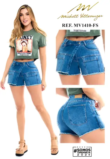Falda short Michell Villamizar Ref. MV1410-FS - foto 1