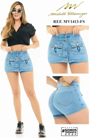 Falda short Michell Villamizar Ref. MV1413-FS - foto 1