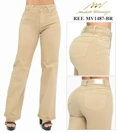 Bota recta Michell Villamizar Ref. MV1487-BR - foto 1