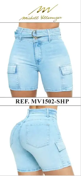 Short moda Michell Villamizar Ref. MV1502-SHP - foto 1