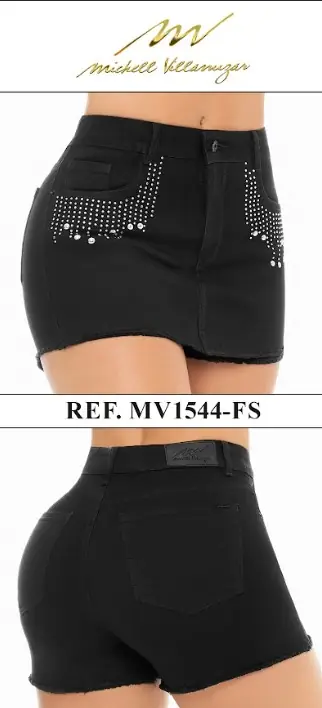 Falda short Michell Villamizar Ref. MV1544-FS - foto 1
