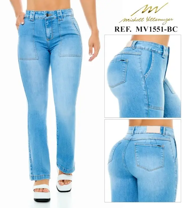 Boot cut clasico Michell Villamizar Ref. MV1551-BC - foto 1