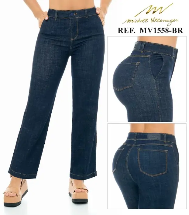 Bota recta Michell Villamizar Ref. MV1558-BR - foto 1