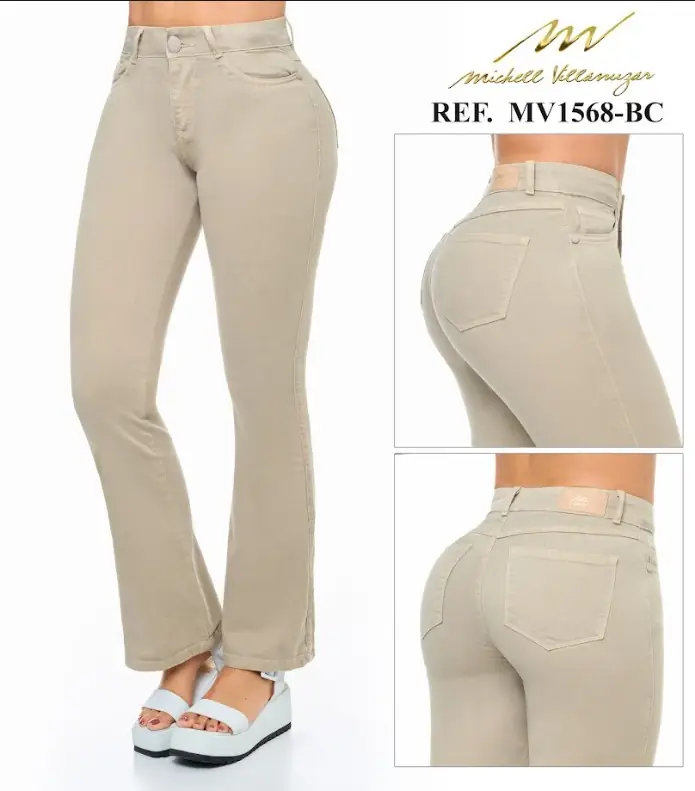 Boot cut clasico Michell Villamizar Ref. MV1568-BC - foto 1