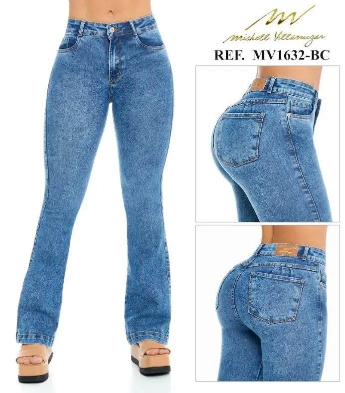 Boot cut clasico Michell Villamizar Ref. MV1632-BC - foto 1