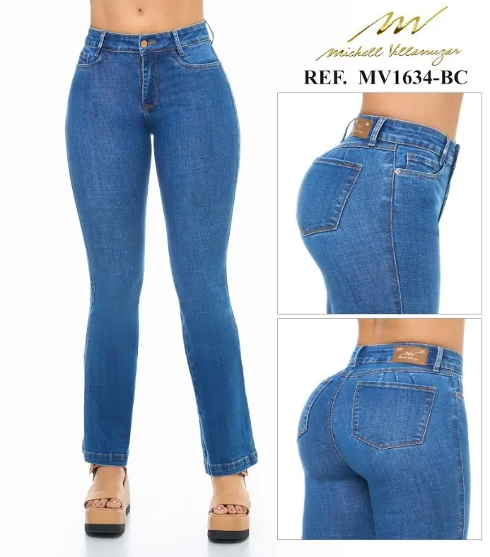 Boot cut clasico Michell Villamizar Ref. MV1634-BC - foto 1