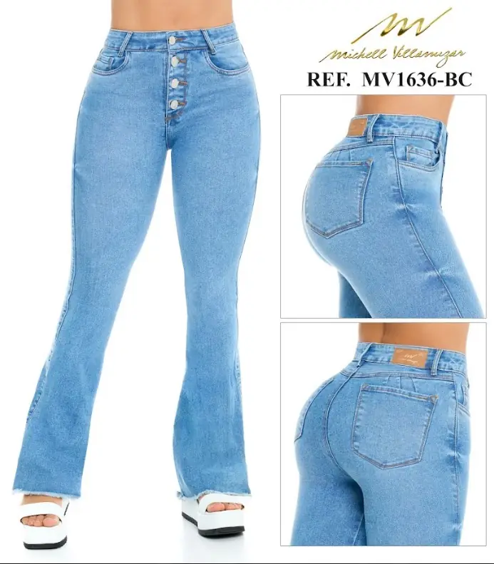 Boot cut clasico Michell Villamizar Ref. MV1636-BC - foto 1