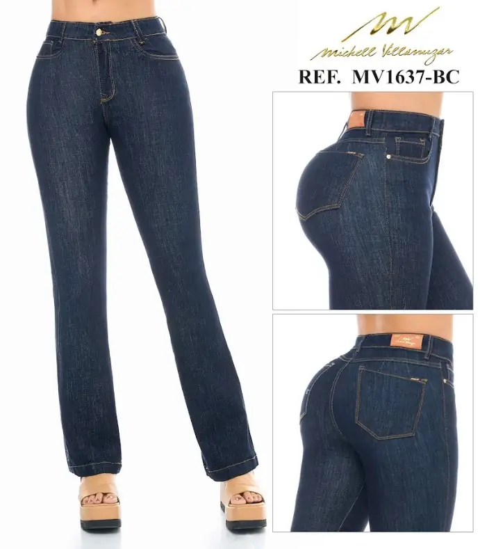 Boot cut clasico Michell Villamizar Ref. MV1637-BC - foto 1