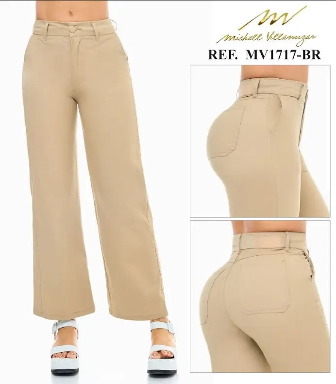 Pantalon Michell Villamizar Ref. MV1717-BR - foto 1