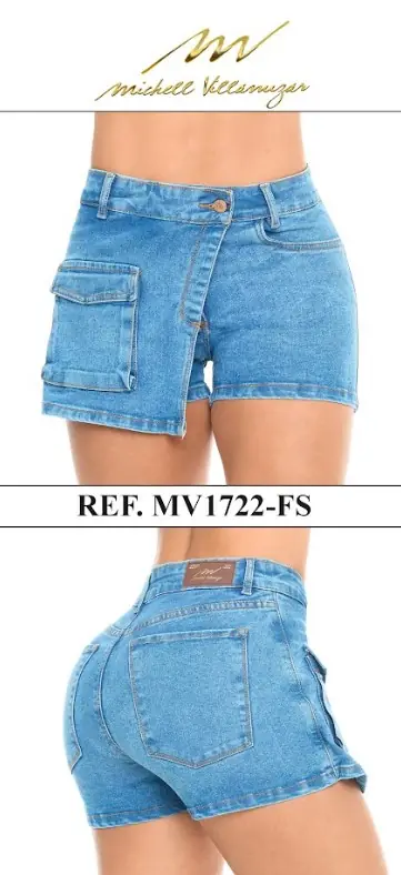 Falda short Michell Villamizar Ref. MV1722-FS - foto 1