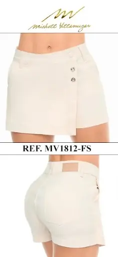 Falda short Michell Villamizar Ref. MV1812-FS - foto 1