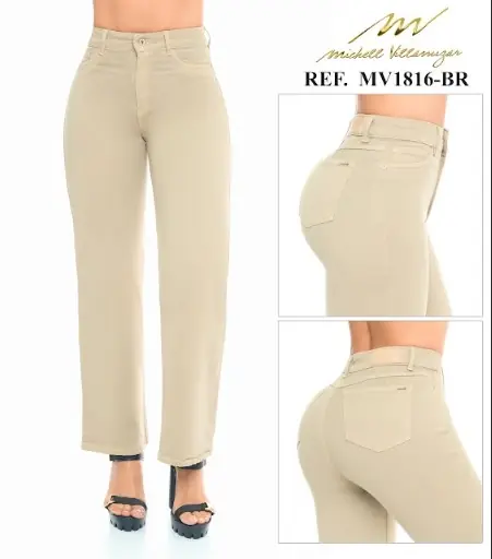 Bota recta Michell Villamizar Ref. MV1816-BR - foto 1
