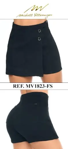 Falda short Michell Villamizar Ref. MV1823-FS - foto 1