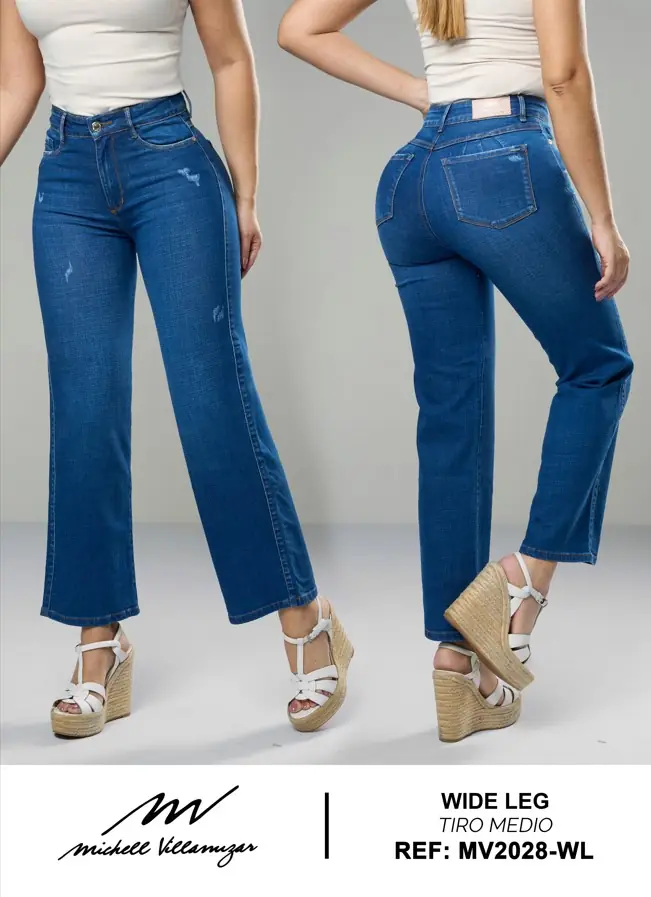 Wide leg Michell Villamizar Ref. MV2028-WL - foto 1