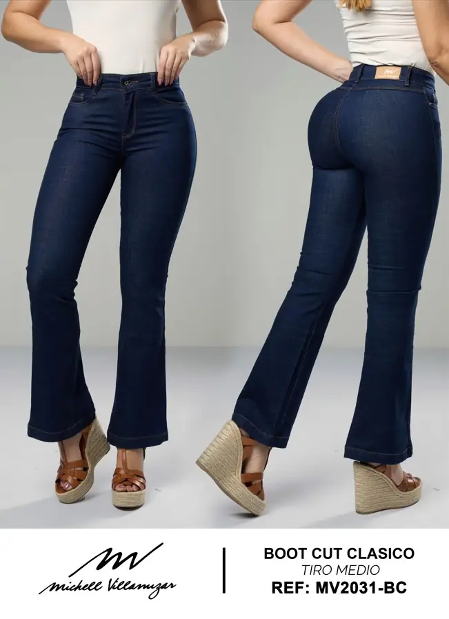 Boot cut clasico Michell Villamizar Ref. MV2031-BC - foto 1