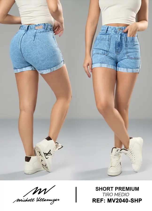 Short premium Michell Villamizar Ref. MV2040-SHP - foto 1