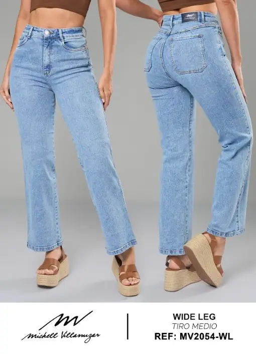 Wide leg Michell Villamizar Ref. MV2054-WL - foto 1