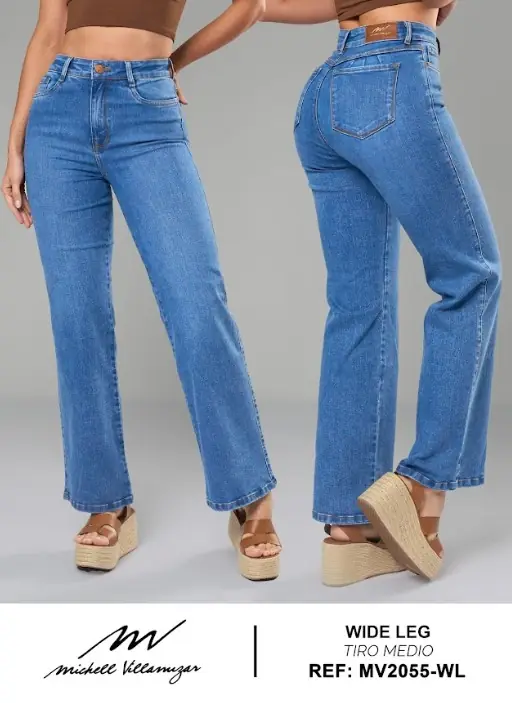 Wide leg Michell Villamizar Ref. MV2055-WL - foto 1
