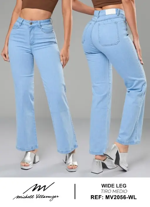 Wide leg Michell Villamizar Ref. MV2056-WL - foto 1