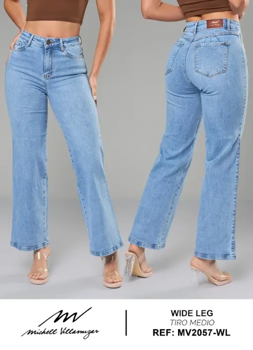 Wide leg Michell Villamizar Ref. MV2057-WL - foto 1
