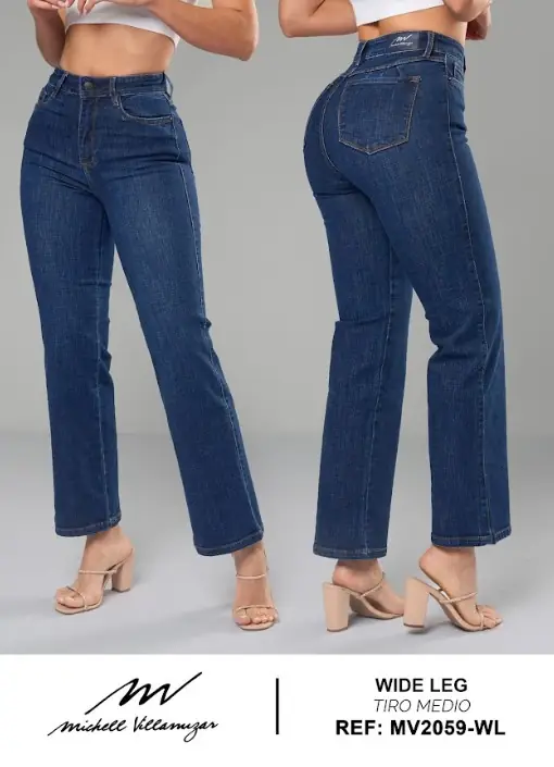 Wide leg Michell Villamizar Ref. MV2059-WL - foto 1