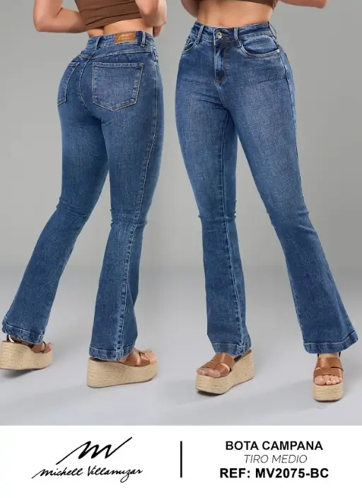 Boot cut clasico Michell Villamizar Ref. MV2075-BC - foto 1