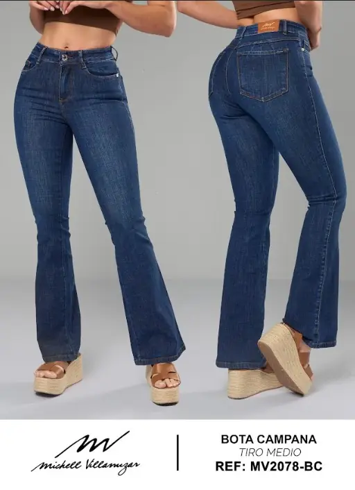 Boot cut clasico Michell Villamizar Ref. MV2078-BC - foto 1