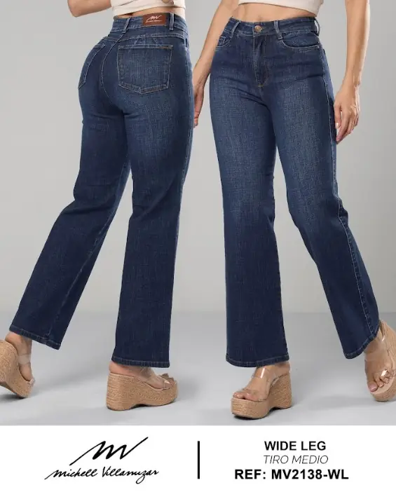 Wide leg Michell Villamizar Ref. MV2138-WL - foto 1