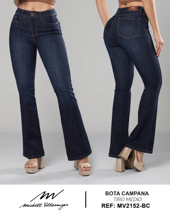 Wide leg Michell Villamizar Ref. MV2152-BC - foto 1