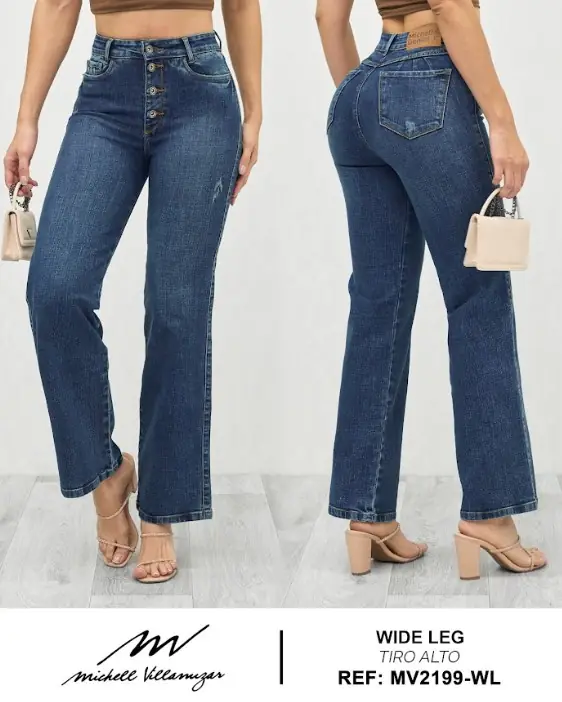 Wide leg Michell Villamizar Ref. MV2199-WL - foto 1