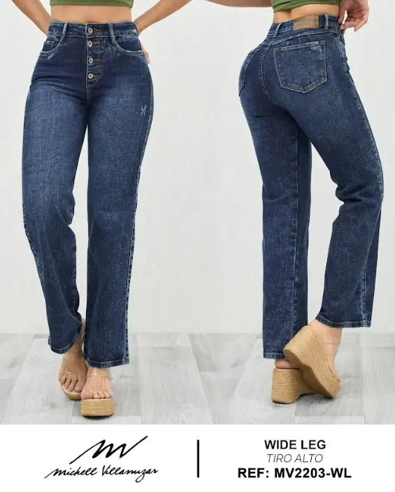 Wide leg Michell Villamizar Ref. MV2203-WL - foto 1