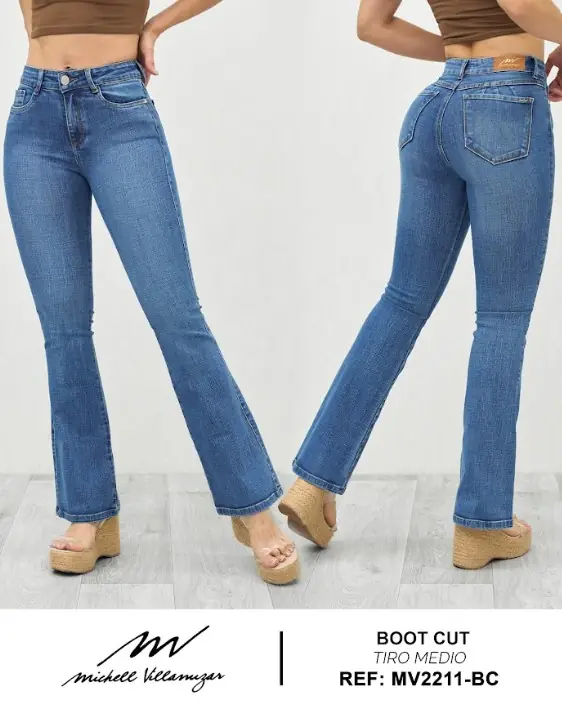 Boot cut clasico Michell Villamizar Ref. MV2211-BC - foto 1